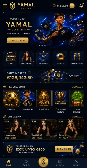 Playing Lamine Yamal Casino on Mobile